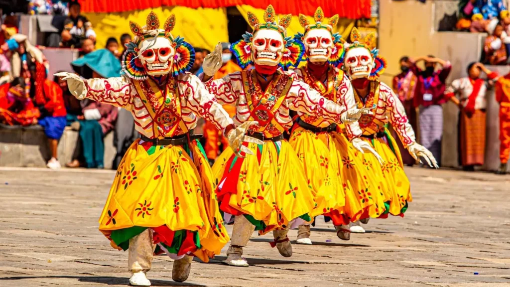 Thimphu Tshechu Festival Tour 2026 4 mask dance performance1 large