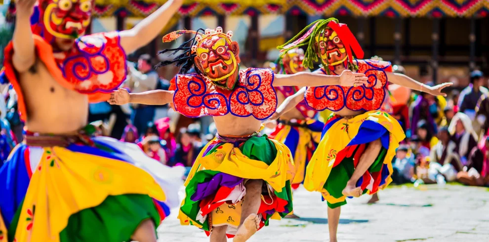 Bhutan Festival Tour 2026: Paro Tshechu Celebration (11 Days / 10 Nights) paro festival