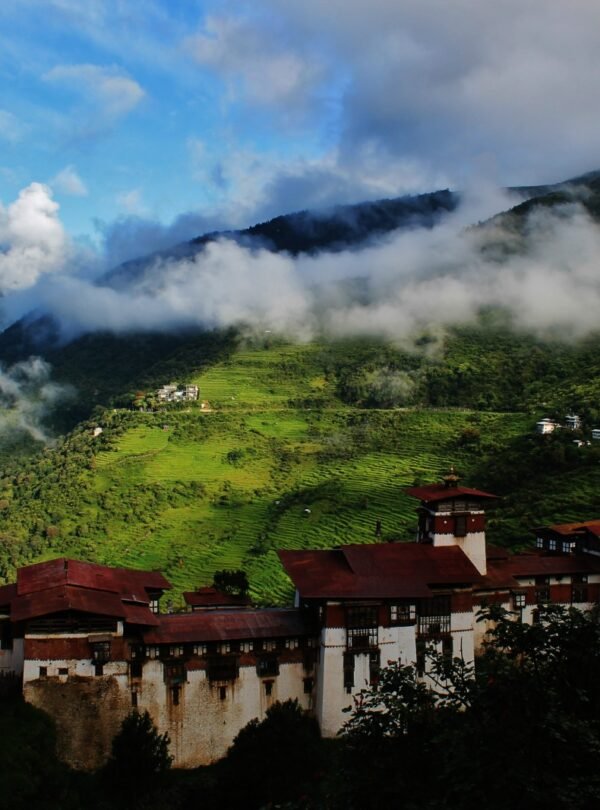 trongsa dzongsacred photo for commercial